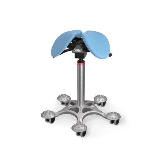 Scaun Salli Small Multiadjuster leather Light Blue