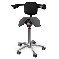 Scaun Salli MultiAdjuster with Ergorest + back support wool mix