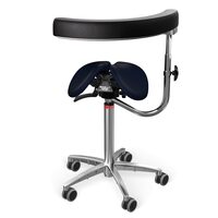 Scaun Salli SwingFit with Allround support artificial leather midnight blue 