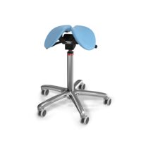 Scaun Salli Strong leather Light blue