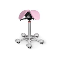 Scaun Salli SwingFit leather Pink