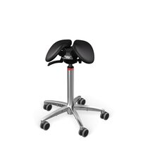 Scaun Salli Small SwingFit leather black