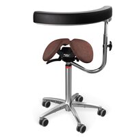 Scaun Salli Swing with Allround support leather vintage cognac