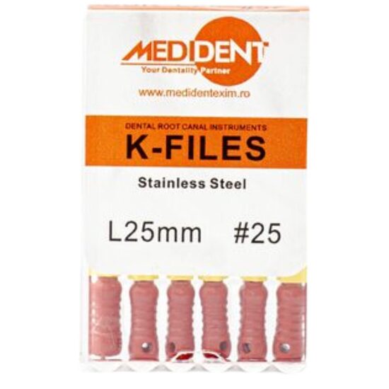 Ace K-File 06-25 mm folie x 6 buc by Medident