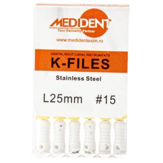 Ace K-File 15-25 mm folie x 6 buc by Medident