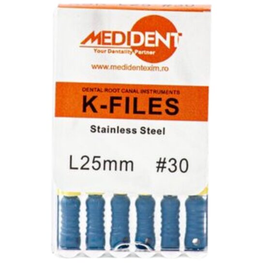 Ace K-File 30-25 mm folie x 6 buc by Medident