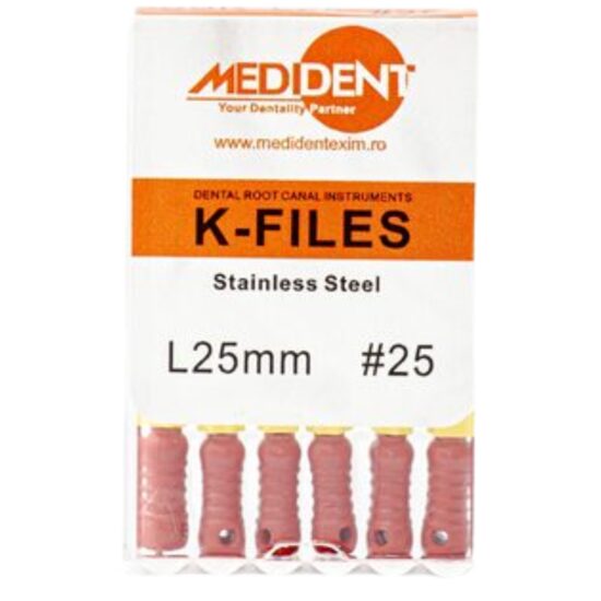 Ace K-File 25-31 mm folie x 6 buc by Medident