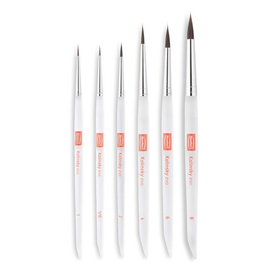 Pensula din par bionic set Kolinsky evo x 6 buc Renfert