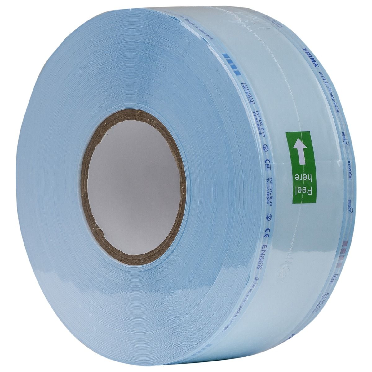Rola punga sterilizare cu indicator autoclav 75mm x 200m Prima