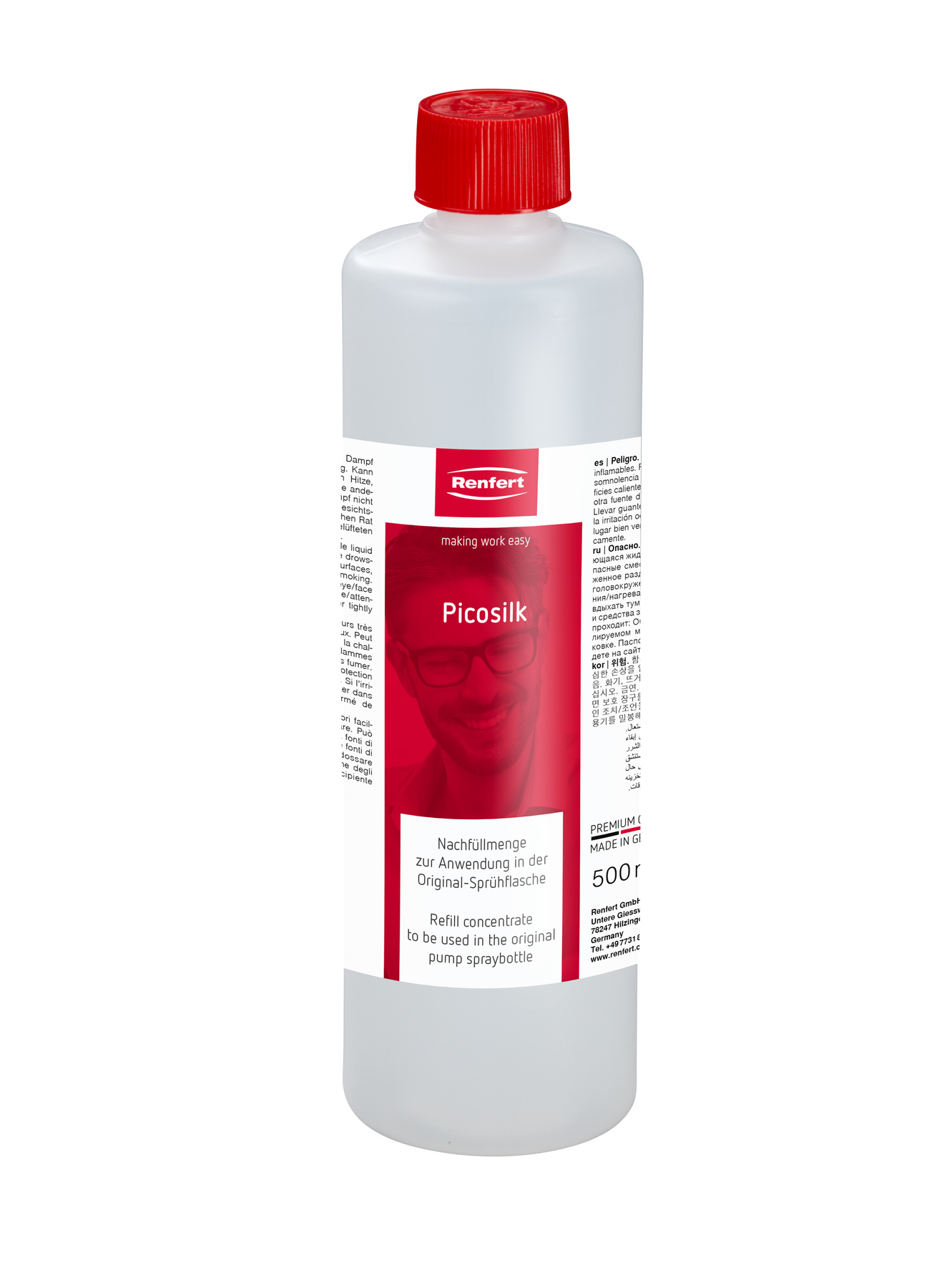 Spray pentru detensionarea machetei Picosilk 75ml Renfert 