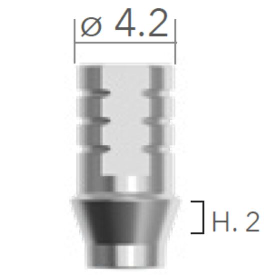 TI LINK Rotation ø4.2 (bont ptr digital) B&B Dental