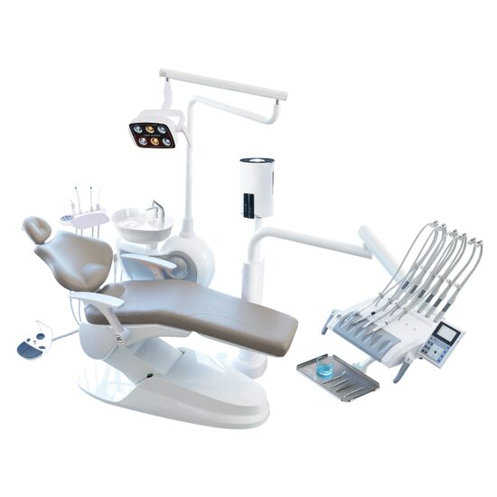 Unit dentar Desinfection SAFETY M2+ Black and Silver cu brate pe sus