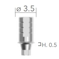 Slim TI LINK Base Non Swivelling ø3.5 (bază Slim, fixă) B&B Dental