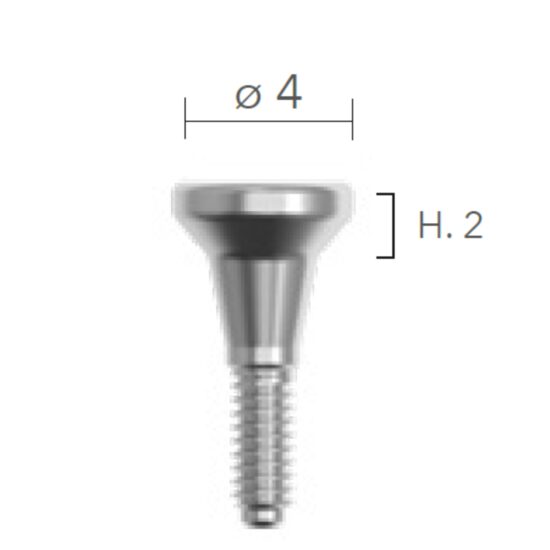 Healing Screw ø4 (șurub de vindecare) B&B Dental
