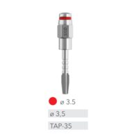  Instrument ascutit cu un capat filetat pentru taierea osului Bone Tap  ø3.5 B&B Dental