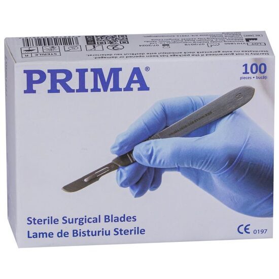 Lame bisturiu NO 15C x100buc Prima