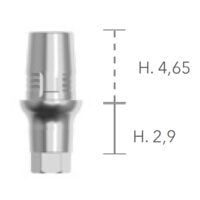 CEREC T-BASE S Line Non Rotation - șurub inclus B&B Dental