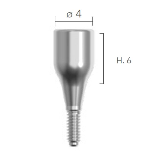 Healing Screw ø4 (șurub de vindecare) B&B Dental 