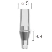 Straight abutments ø5 (bont titan, drept) B&B Dental