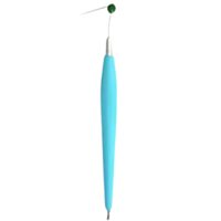 Maner pentru ace cu conexiune la apex locator Microscop File Holder albastru by Medident