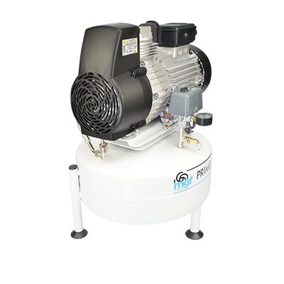 Compresor de aer 30/7 Prime S  cu piston fara ulei,1 cilindru,FAD de aer comprimat85 l/min la 5 bari,capacitate 40L MGF Compressors