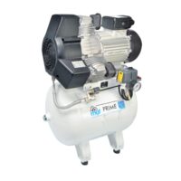 Compresor de aer cu piston PRIME S 50/25- fara ulei, 3 cilindri,FAD de aer comprimat de 250 l/min la 5 bari,40 L MGF Compressors