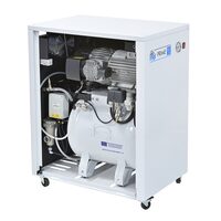 Compresor CS 50/15 Prime E- fara ulei 2 cilindri, debit 110 l/min @ 8 bar,40L MGF Compressors
