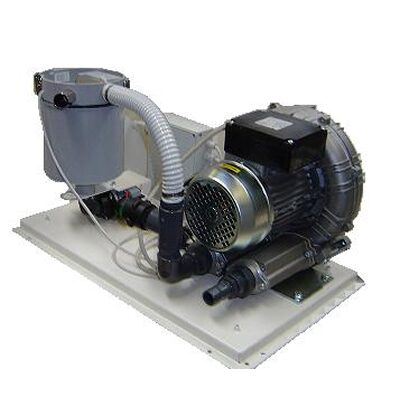 Pompa de aspiratie Aspir 1 C- de 0,5CP completa cu canistra,debit maxim 1.230l/min, inaltime maxima 120 mbar MGF Compressors