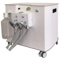 Unitate mobila Mini Helpadent Car debit 50 l/min, rezervor din otel inoxidabil de 3 litri MGF Compressors