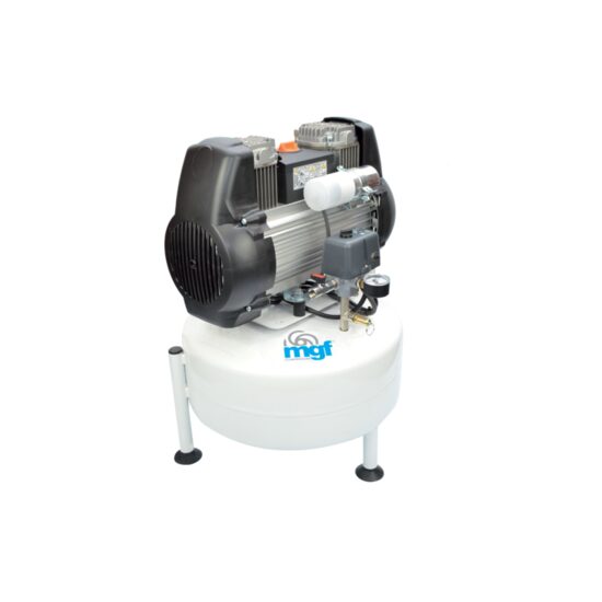Compresor 24/10 Genesis S  fara ulei FAD 85 l/min@5 bar,24 L fara uscator MGF Compressors