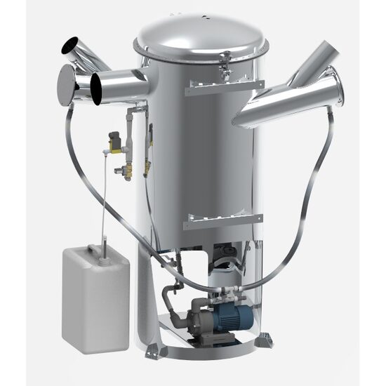 Separator automat de lichide aspiratie centralizata Liquid separators MB 150-  20 la 72 de unitati dentare MGF Compressors