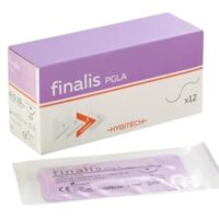 Ac cu fir de sutura - acid poliglicolic,resorbabila 5/0 13mm rotund Hygitech