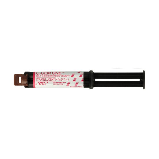 Ciment rasinic autoadeziv G-CEM One Refill transparent 1x4.6g GC