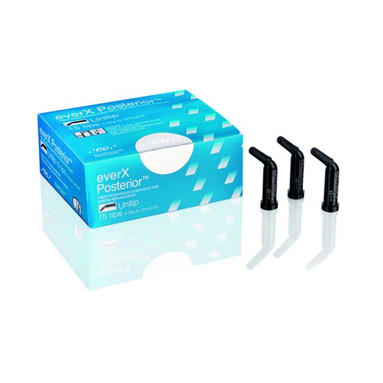 Compozit pentru inlocuirea dentinei EverX Posterior unitips 15 buc x 0.13 mL, GC