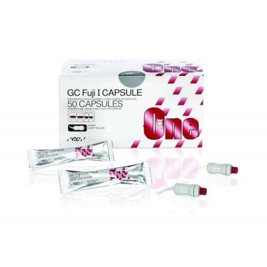 Glasionomer GC FUJI I capsule Light Yellow -50 buc GC