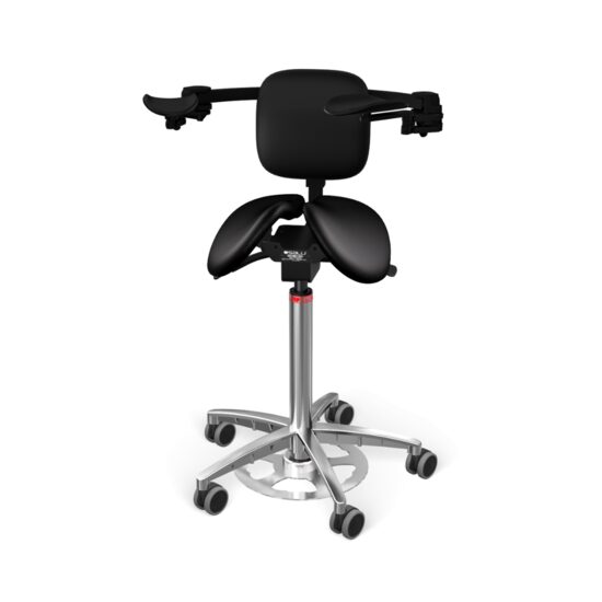 Scaun Salli Microscope MultiAdjuster leather black