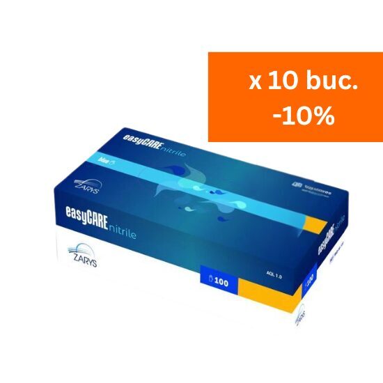 Manusi nitril nepudrate easyCare S x100 buc.