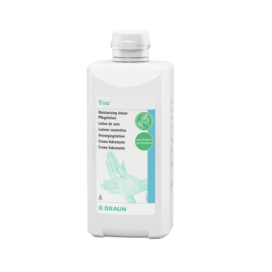 Trixo®-lind B. Braun 500 ml – loțiune pentru îngrijirea mâinilor și a pielii normale sau sensibile 5ml