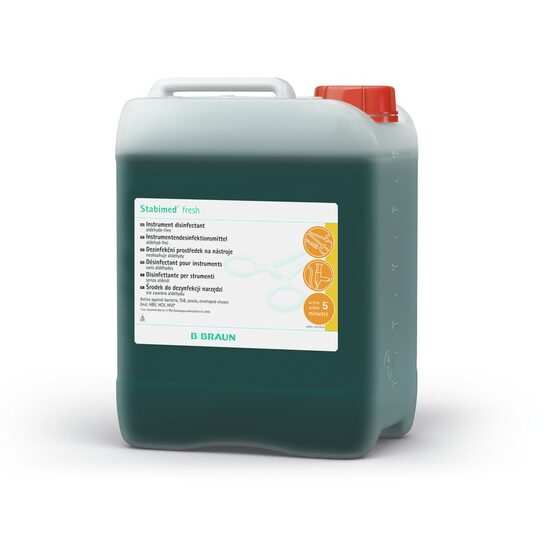 STABIMED FRESH BOTTLE "CENT"- detergent si dezinfectant fara aldehide pentru instrumentar medical  5L