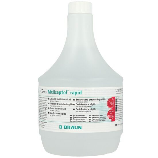 MELISEPTOL RAPID- dezinfectant alcoolic rapid pentru suprafete, cu continut de saruri cuaternare de amoniu 1L