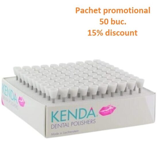 Pachet Gume de finisat albe cupa mica Kenda, 50 buc.