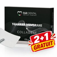 2 + 1 gratis T-BARRIER COLLAGEN-membrana colagen 10x10mm-2buc-B-00223/1