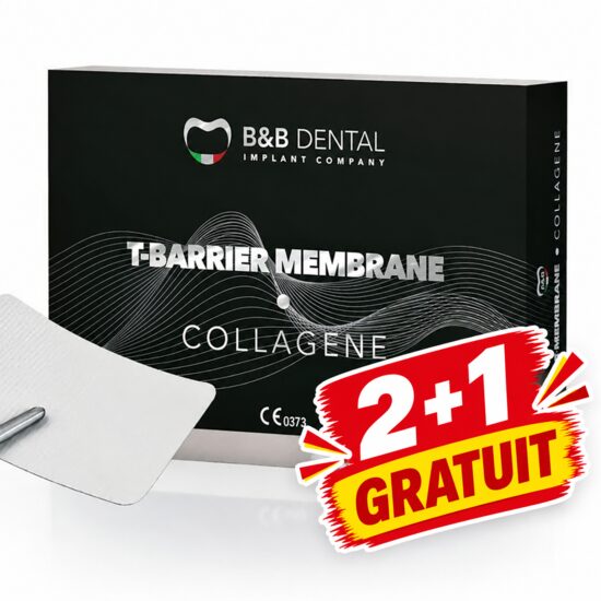 2 + 1 gratis T-BARRIER COLLAGEN-membrana colagen 20x30mm-2buc -B-00223/4
