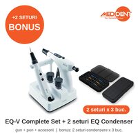 EQ-V-complete set gun+pen+accesorii + 2 seturi EQ CONDENSER SET- cut x3buc