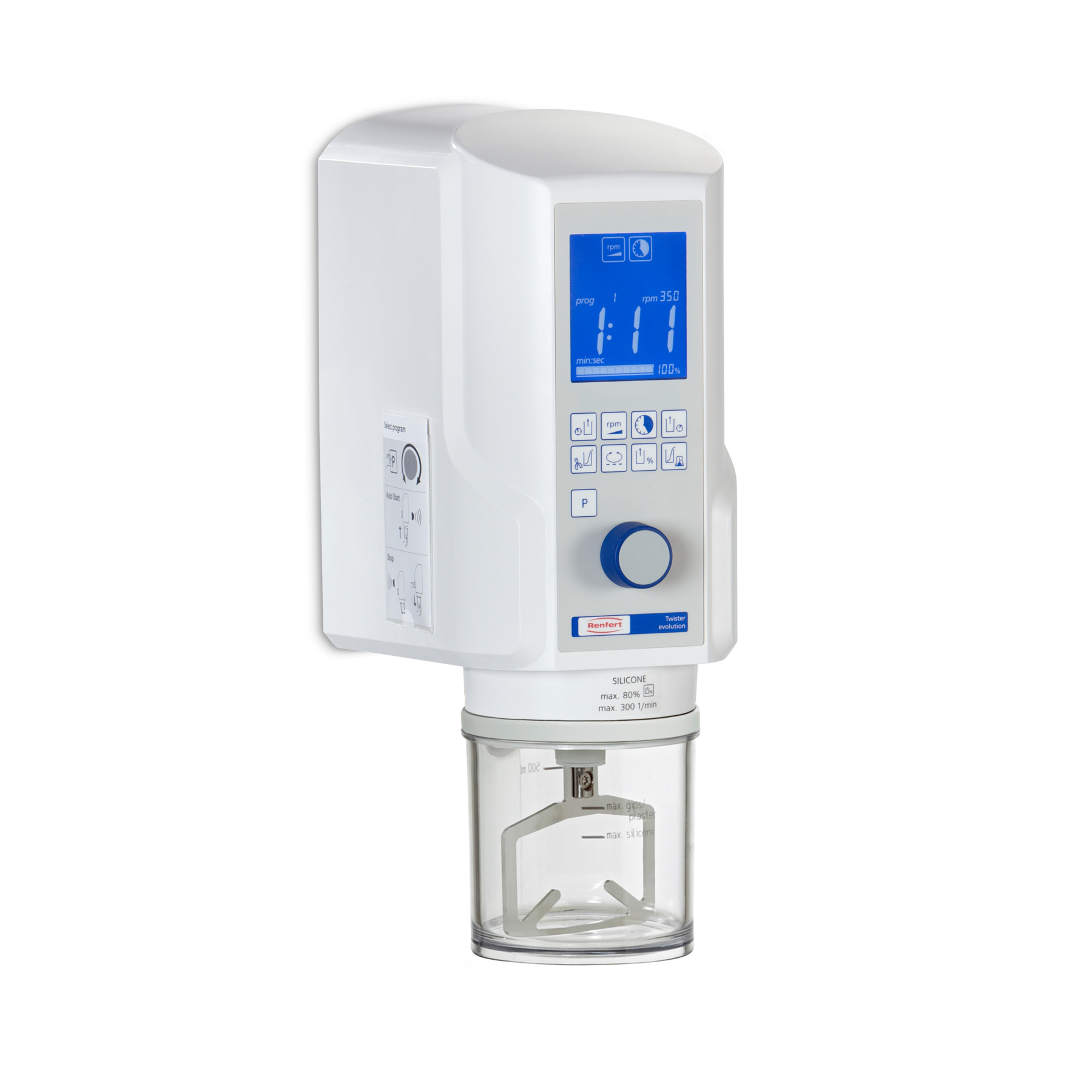 Vacuum Mixer Twister Evolution Renfert 