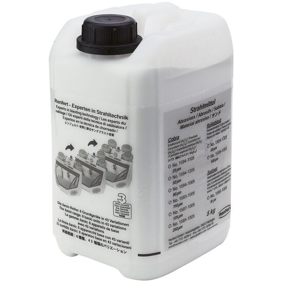 Nisip sablare Cobra 110 microni alb x 5kg Renfert 