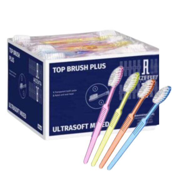 Periute de dinti Top Brush Plus x 100 buc Akzenta 