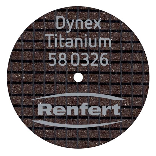 Disc separator Dynex Titanium 0.3 x 26 mm x 20 buc Renfert