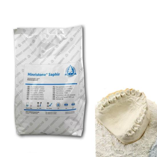 Gips clasa IV Hinristone Saphire Ivory - Gips clasa IV, 5 kg, Ernst Hinrichs