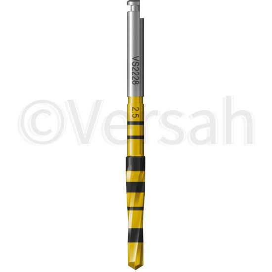 Densah Bur-freza dentara 2.5 mm Versah